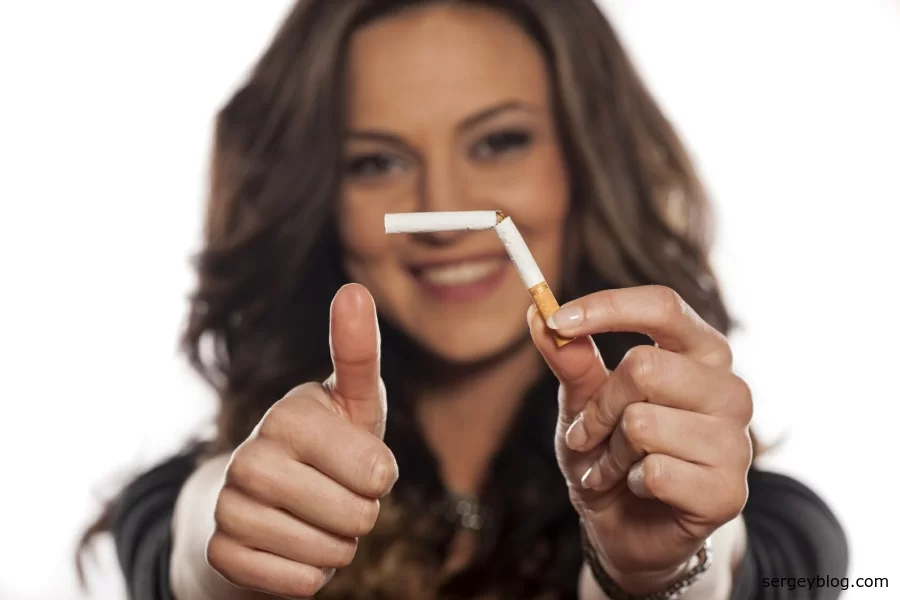 Как бросить курить женщине