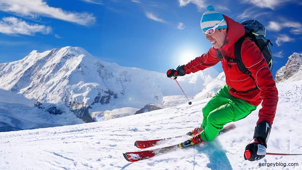 Как научится кататься на лыжах